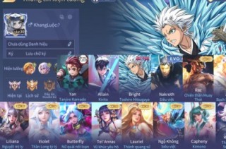 Tặng acc Liên Quân VIP htdung23